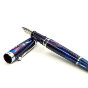 Heritage Marble Blue Black White