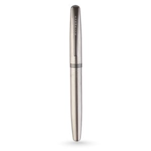 Steelex Gun Metal Fountain Pen (Titanium Nib #5)